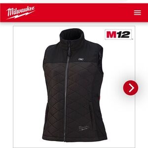 Milwaukee M12 Women's Black Quilted Vest
